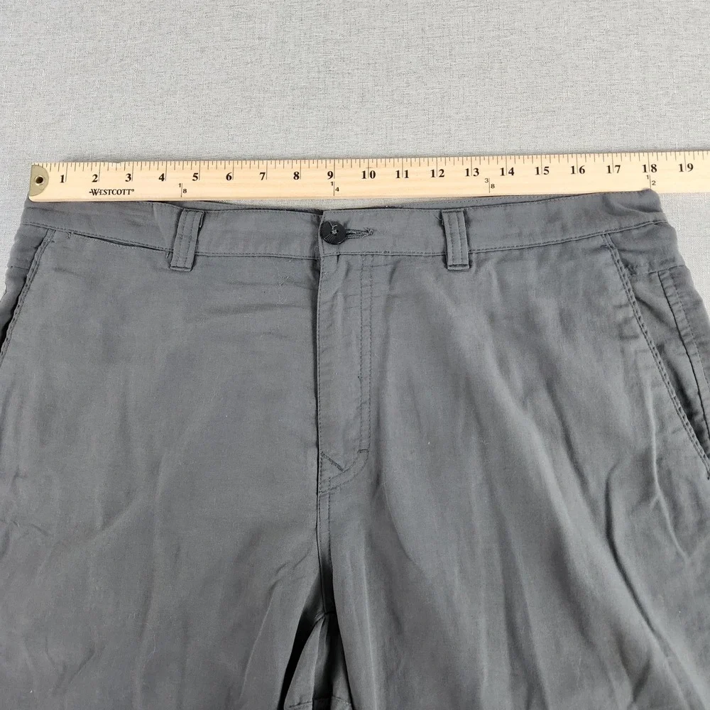 REI Co-Op Sahara Hiking Pants Mens 36x32 Gray Straight Leg Outdoor Utility Light